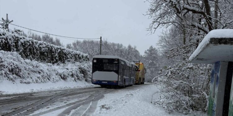 Małopolska pogrążona w zimowym chaosie. Setki interwencji i tysiące mieszkańców bez prądu