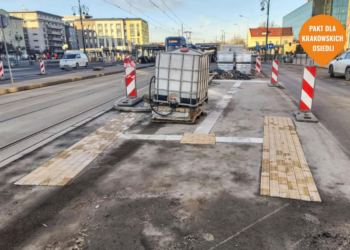 Piesi wreszcie odetchną! Kraków buduje przejście, o które proszono od lat