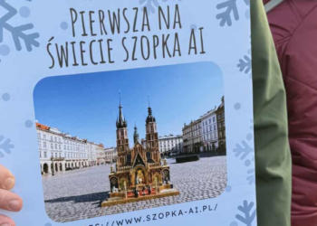 Szopka, jakiej jeszcze nie było. Na krakowskim Rynku zadebiutowało dzieło stworzone przez sztuczną inteligencję