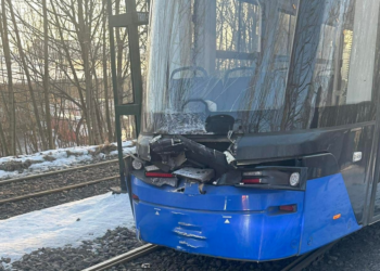 Poranny chaos na Prądnickiej. Zderzenie tramwajów sparaliżowało ruch w Krakowie